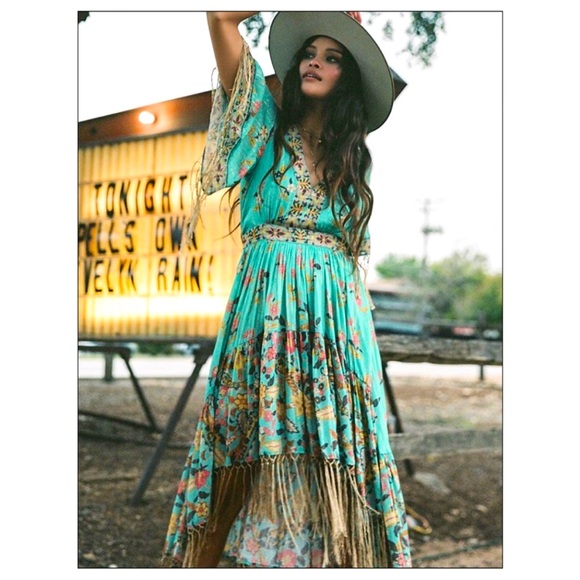 🆕✨ Spell & the Gypsy Collective Hendrix Tassel Dress 🦋 - Picture 2 of 16